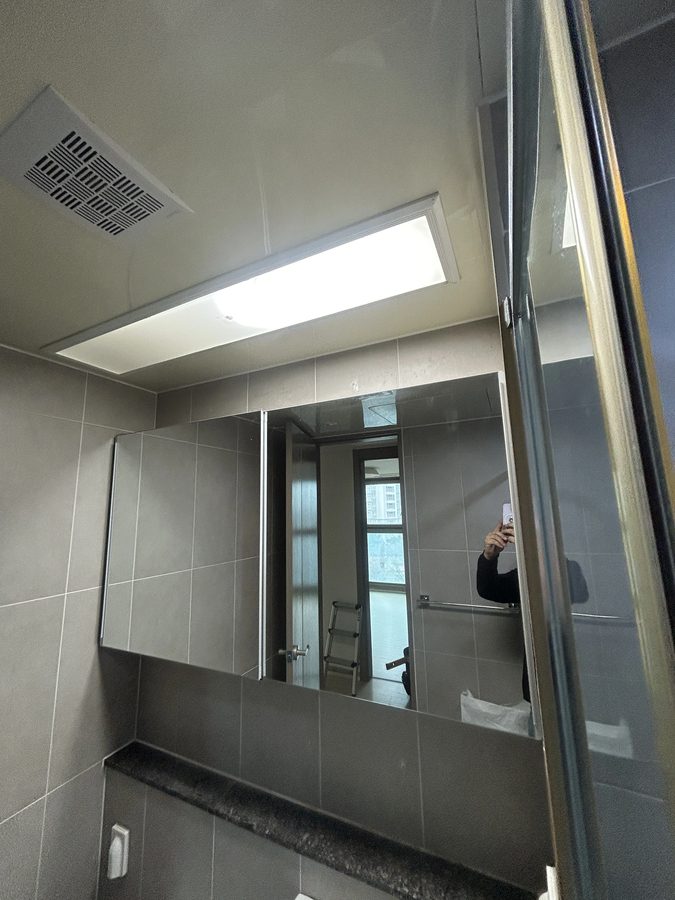 과천 화장실거울장교체 시공후 사진
